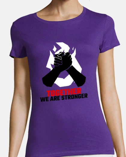 Camiseta Juntas Somos Más Fuertes