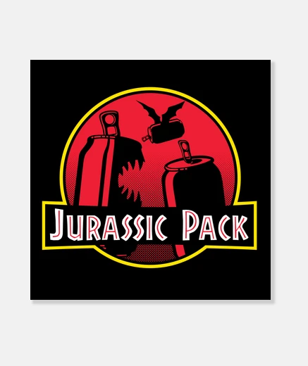 Wall jurassic pack