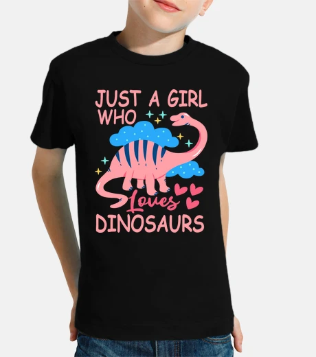 Kids just a girl who loves dinosaurs