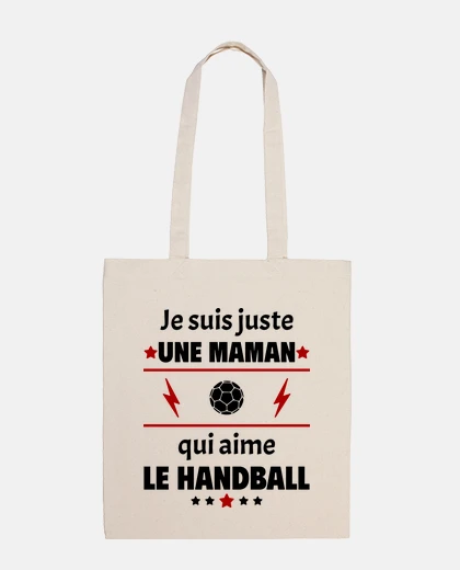Bag just a mom who loves handball