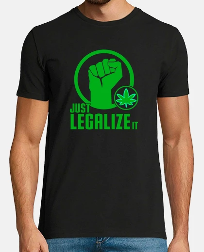 Tee-shirt Just legalize it cannabis