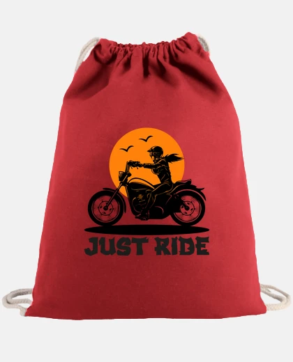 Bag just ride - gift for female biker