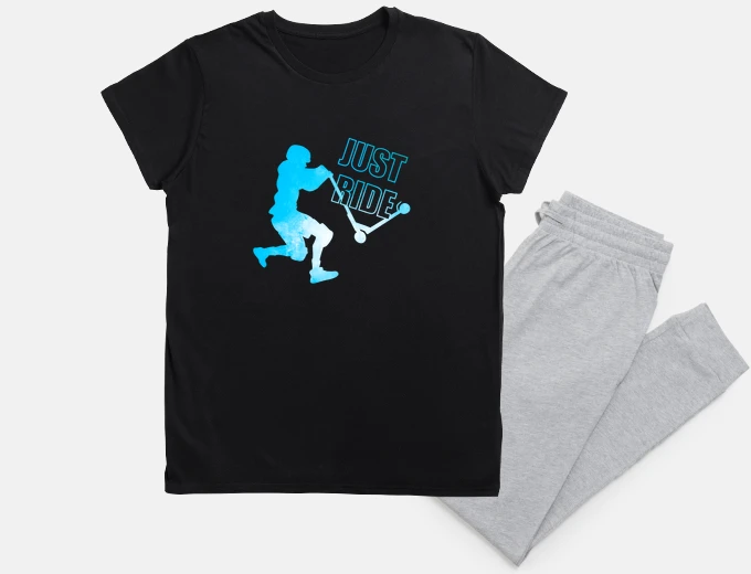 Pyjama just ride art