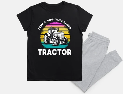 just a girl who likes tractors night sleep