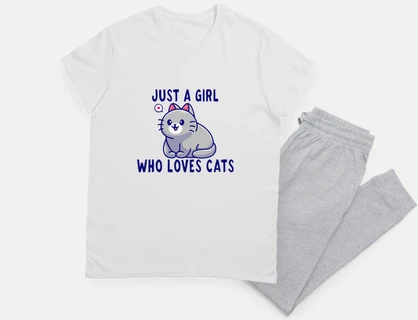 just a girl who loves cat