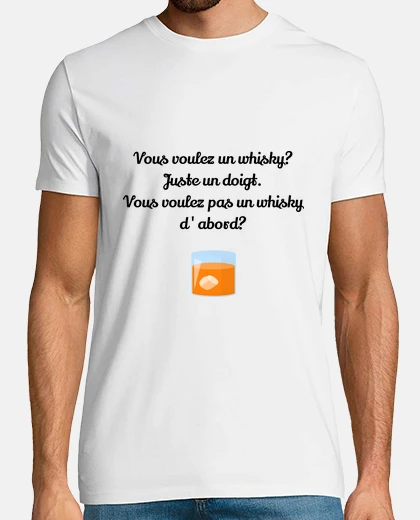 Tee-shirt Juste un doigt - cité de la peur