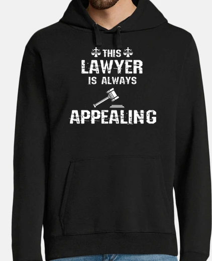 Hoodie Justice Always Appealing Counsel Lawyer