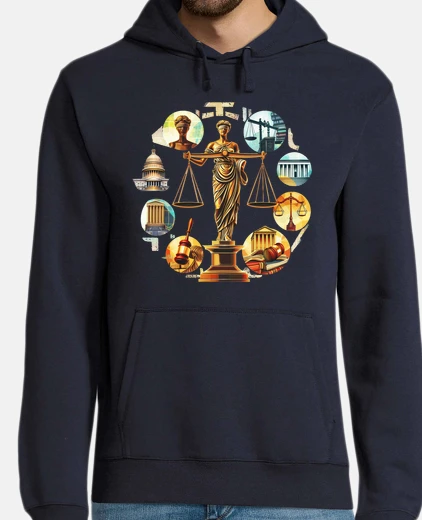 Sudadera justice lawyer magistrate judge