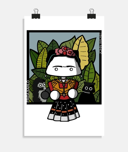 Póster JW A02 Frida 23 cuadro