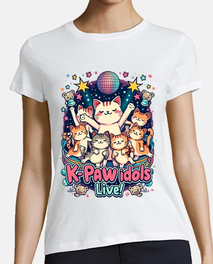 Camiseta K-paw Idols