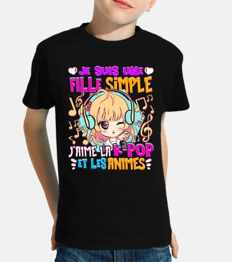 Kids k pop anime girl k pop