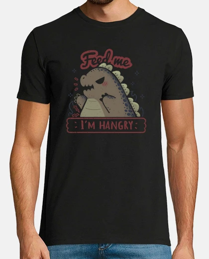 Tee-shirt Kaiju kawaii affamé
