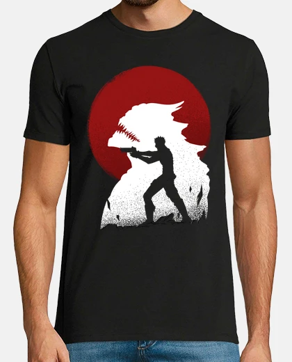 T-shirt kaijuman nero