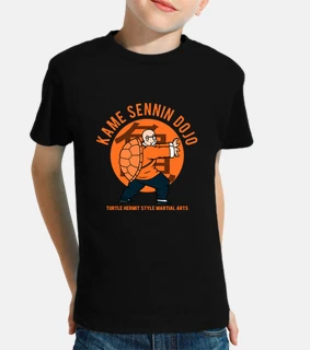 kame dojo shirt - kids black