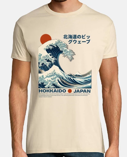 Playera kanagawa wave japan