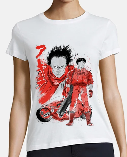 Playera Kaneda and Tetsuo sumi-e