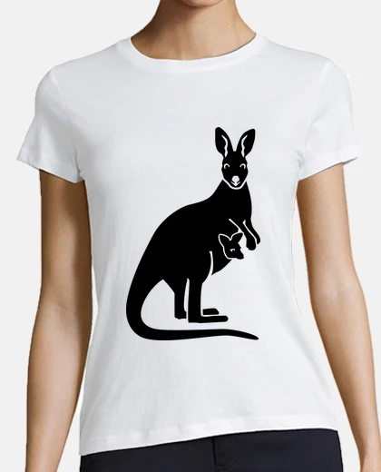 Tee-shirt kangaroo maman bébé
