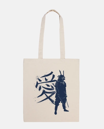Bag kanji samurai