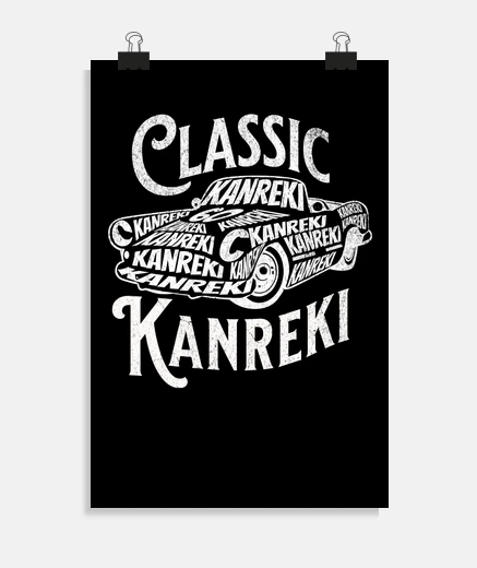 Poster kanreki japonais classique 60e annivers