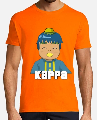 kappa orange shirt