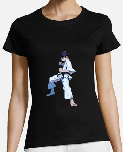 Playera karate anime taekwondo fighter martial laTostadora México