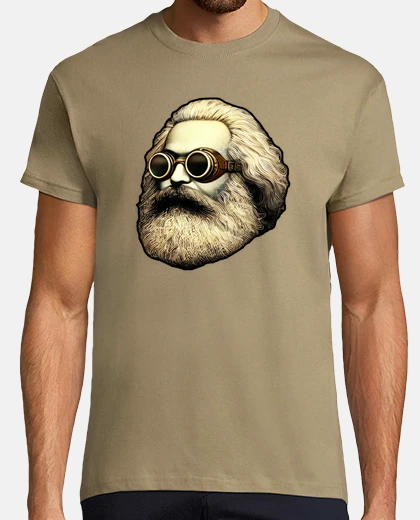 Tee-shirt Karl Marx steam