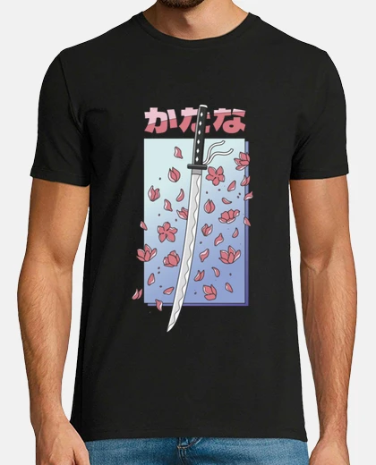Tee-shirt katana de samurai , viet vo dao, sport