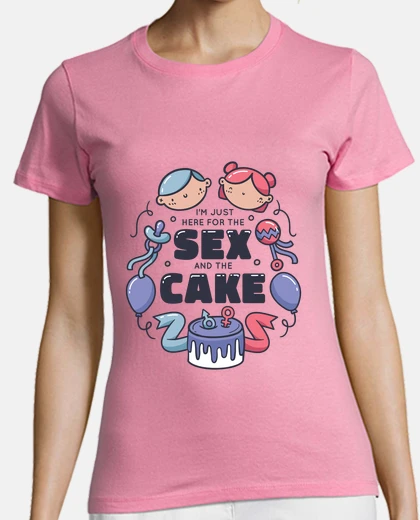 T-shirt kawai, torta passione, tee shirt donna umoristica