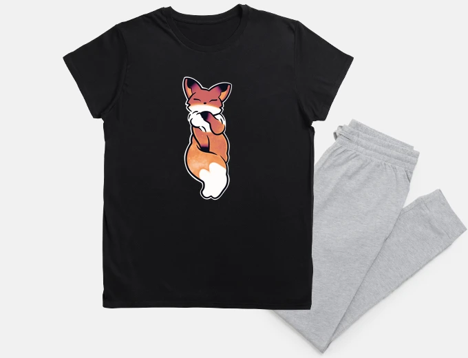 Pajama kawaii cute fox