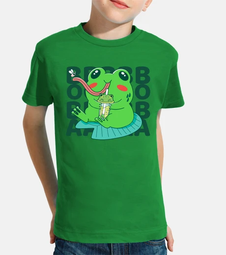 Ropa Kawaii Frog Boba Tea