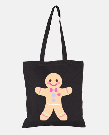 Bag kawaii gingerbread man