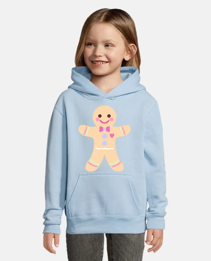 Kids kawaii gingerbread man