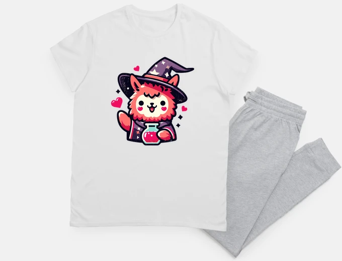 Pyjama Kawaii llama wizard of love