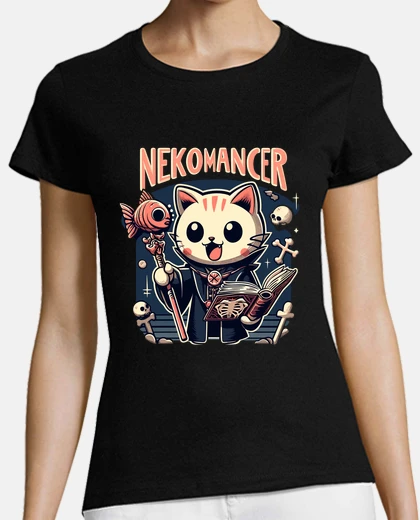 Playera kawaii nekomancer