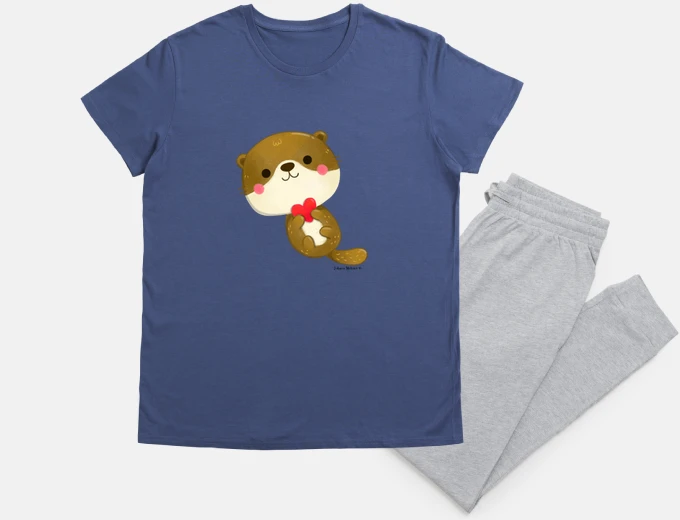 Pyjama Kawaii Otter Pajamas