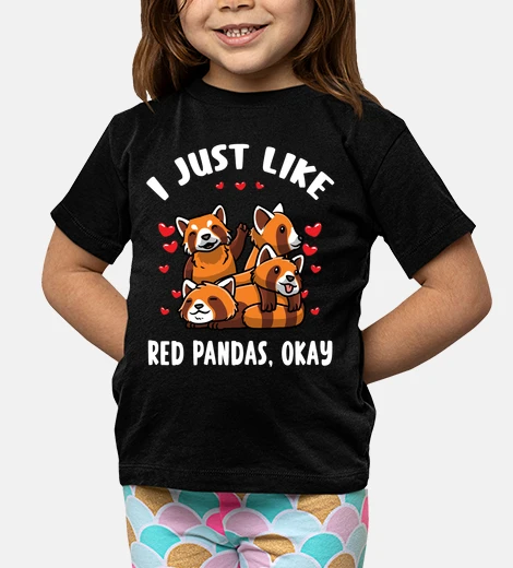 Kids Kawaii Red Panda