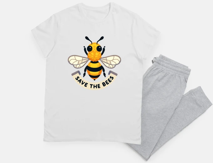 Pajama Kawaii Save the bees