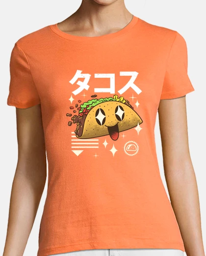 Tee-shirt kawaii taco shirt femme