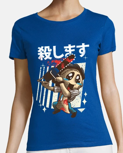 T-shirt kawaii uccidere la camicia delle donne