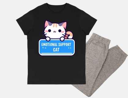 Kawaii Emotional Support Cat
