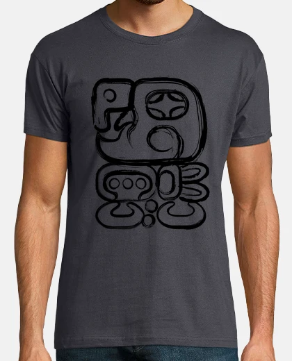 Camiseta Kayab Maya Symbol - Black Edition