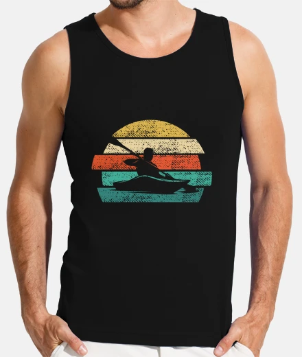 T-shirt kayak barca canoa sport acquatici pagai