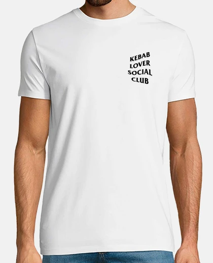 Camiseta Kebab Lover Social Club White