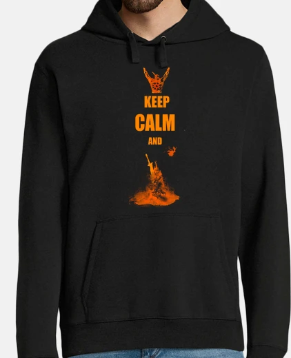 Sudadera Keep calm and campfire Darksouls