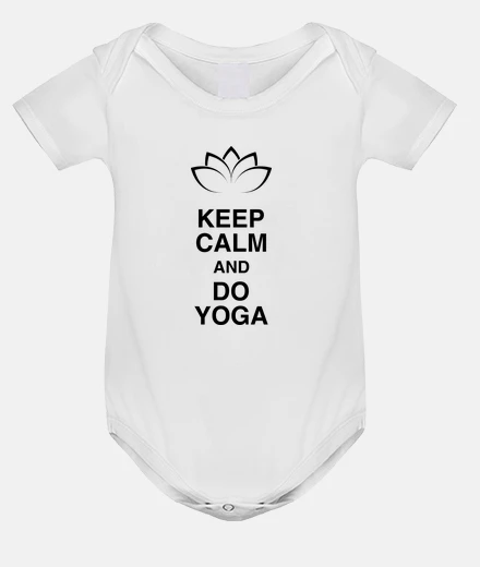 Kids keep calm and do yoga