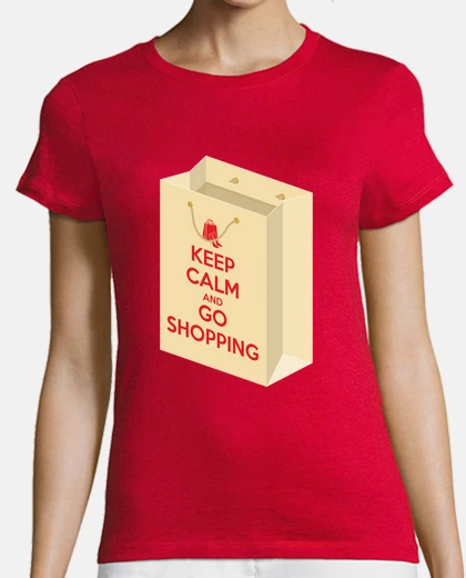 Tee-shirt keep calm and faites vos courses1