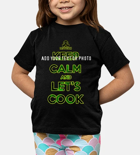 Children's Keep Calm And Let's Cook