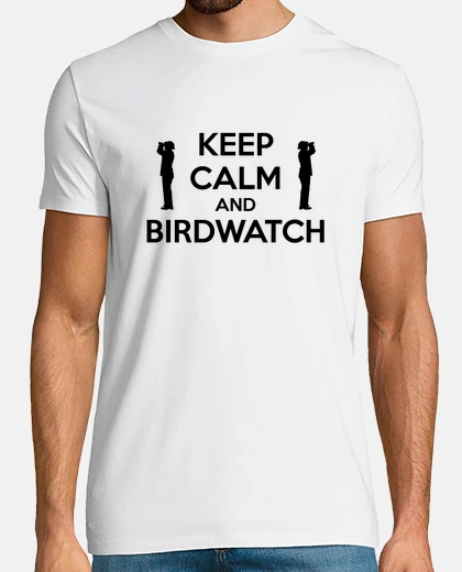 Tee-shirt keep calm and observer les oiseaux - hommes