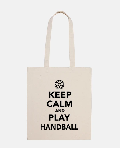 Bag Keep calm and play Handball