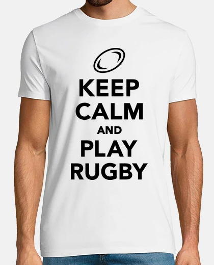 Tee-shirt Keep Calm and Play Rugby